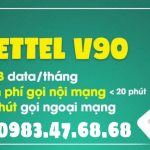 Gói cước V90 Viettel – Gọi thả ga & Data siêu khủng